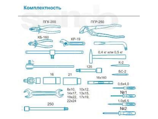 Инструмент, Набор Автомобилист-1 с 6-гр. головками в городе Тюмень, фото 3, Тюменская область