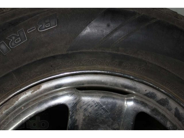 bridgestone 205\70\R14 H94 в городе Северск, фото 2, Шины, диски и колёса