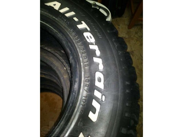 Шины BFGoodrich All Terrain lt 235/75R15 аt в городе Рыбинск, фото 2, стоимость: 3 000 руб.