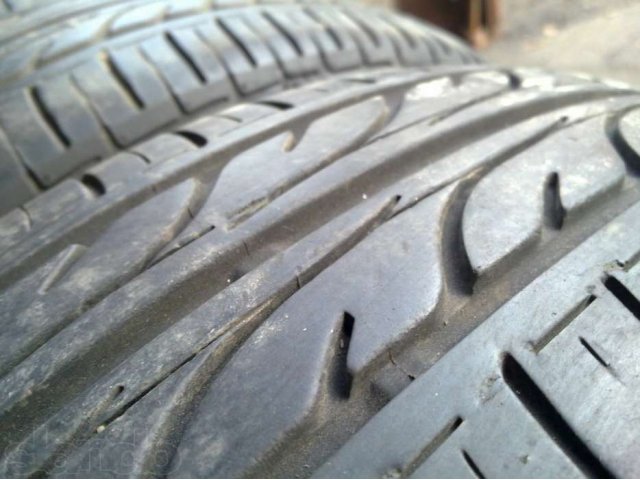 Продам комплект летних колес на штамповке(4х100) 165/70R14.,б/п по РФ в городе Хабаровск, фото 4, Шины, диски и колёса