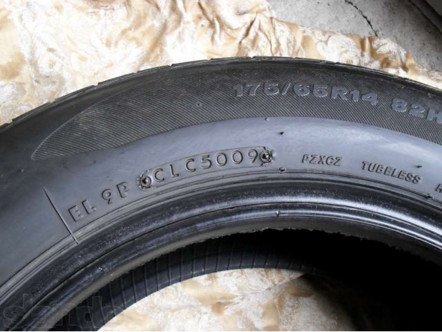 Продам комплект летних шин Bridgestone 175/65 R14. в городе Хабаровск, фото 7, Шины, диски и колёса