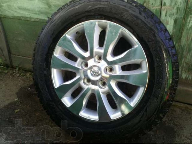 Продам колёса Bridgestone Blizzak DM-V1 для Toyota в городе Иркутск, фото 1, Шины, диски и колёса