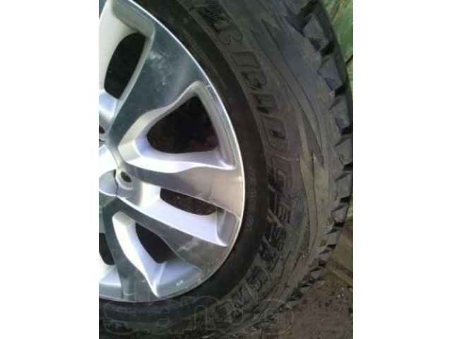 Продам колёса Bridgestone Blizzak DM-V1 для Toyota в городе Иркутск, фото 7, Шины, диски и колёса