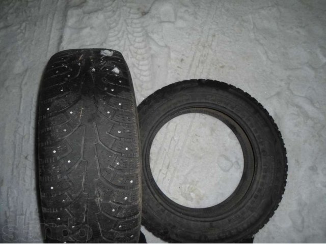 Продаю зимние шипованные шины Nokian Hakkapelita 235/60 R18 в городе Рыбинск, фото 3, Шины, диски и колёса