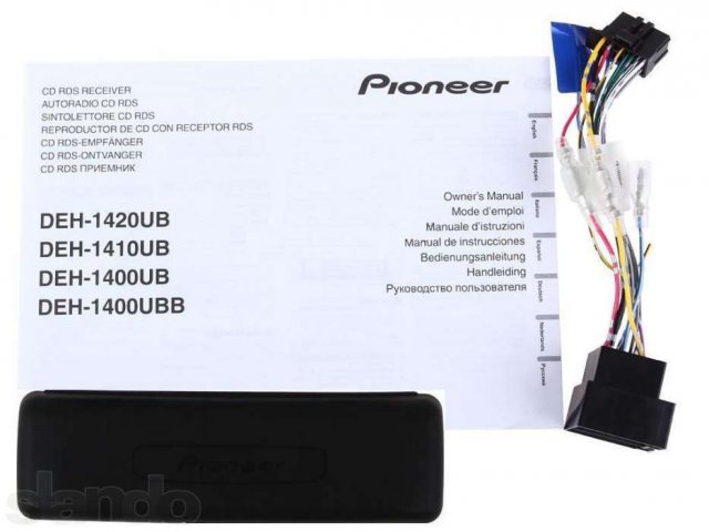 Новая USB/ MP3/ CD магнитола Pioneer DEH-1400UB в городе Санкт-Петербург, фото 4, Магнитолы