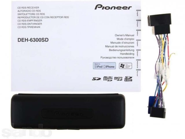 Pioneer deh 6300sd схема