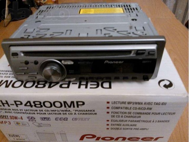 Автомагнитола с ДУ Pioneer Deh-P4800Mp в городе Тула, фото 1, стоимость: 4 500 руб.