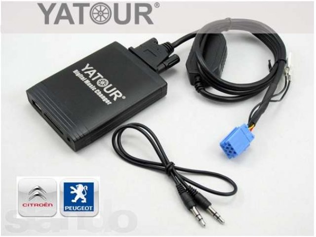 MP3 USB SD AUX Эмулятор CD-чейнджера для Citroёn/Peugeot в городе Брянск, фото 1, Прочий автозвук