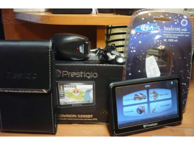 Gps-навигатор prestigio geovision 5266BT в городе Бор, фото 2, стоимость: 2 500 руб.