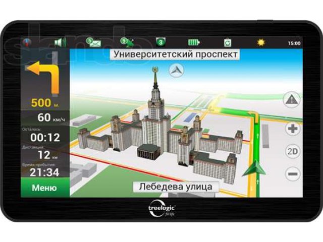 GPS навигатор Treelogic TL-7002BFG AV Navitel в городе Новосибирск, фото 1, стоимость: 2 500 руб.