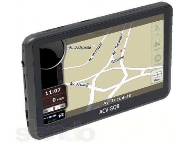 Видеорегистратор + GPS-навигатор ACV GQ8 в городе Красноярск, фото 1, GPS-навигаторы и регистраторы
