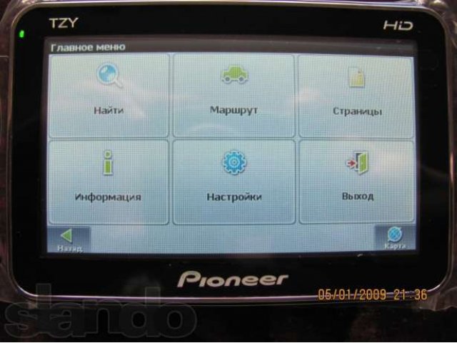 GPS навигатор pioneer автомобильный 5  в городе Новосибирск, фото 3, Новосибирская область