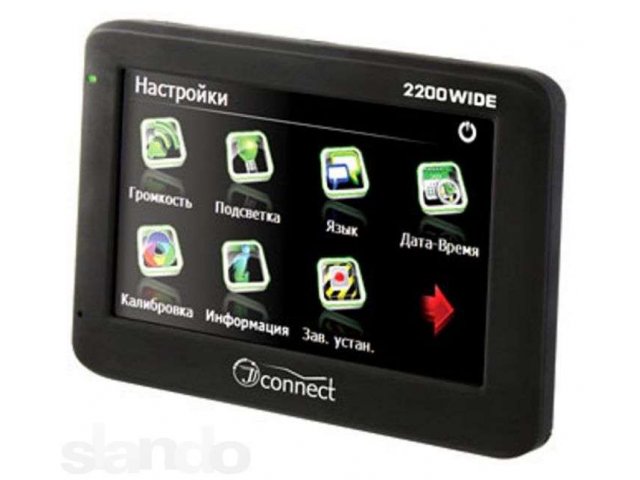 GPS навигатор JJ-Connect 2200 Wide. Документы и гарантия в городе Новосибирск, фото 1, GPS-навигаторы и регистраторы