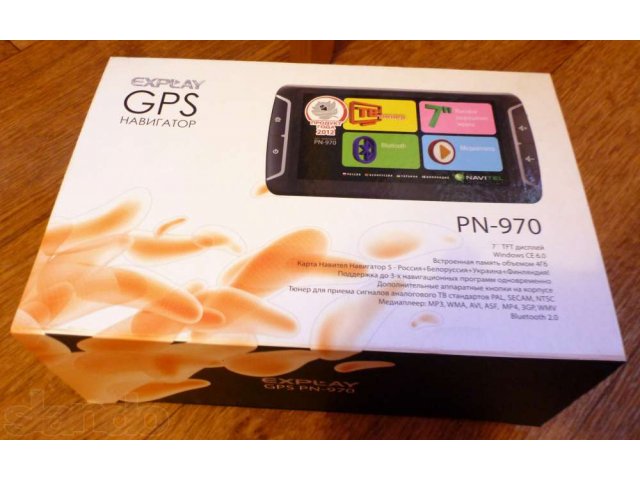 Продам новый GPS-навигатор Explay PN-970 TV в городе Саратов, фото 3, GPS-навигаторы и регистраторы