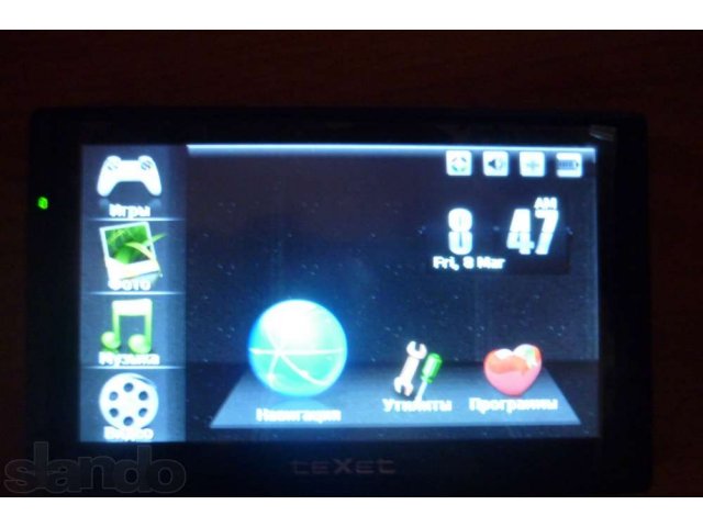 Продам навигатор Texet-tn-710 sirf Atlas V в городе Кемерово, фото 3, GPS-навигаторы и регистраторы