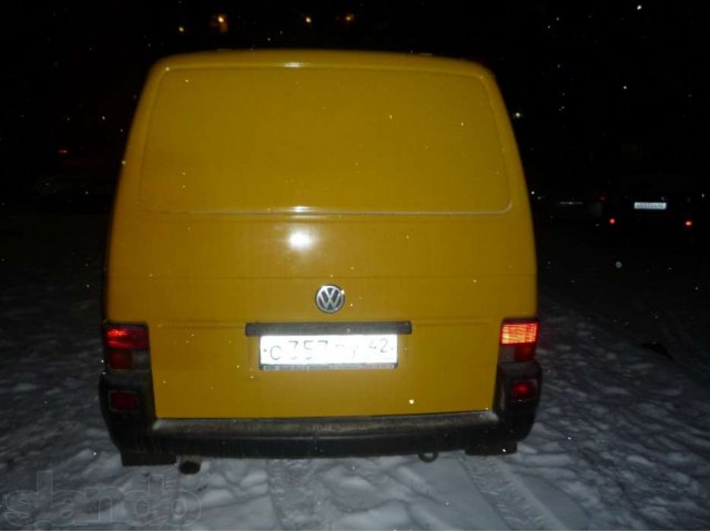 Volkswagen Transporter 2002 г, грузовой фургон, категория В в городе Кемерово, фото 6, стоимость: 0 руб.