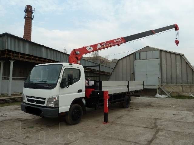 Mitsubishi Fuso c краном-манипулятором  Юник в городе Магнитогорск, фото 1, стоимость: 2 770 000 руб.