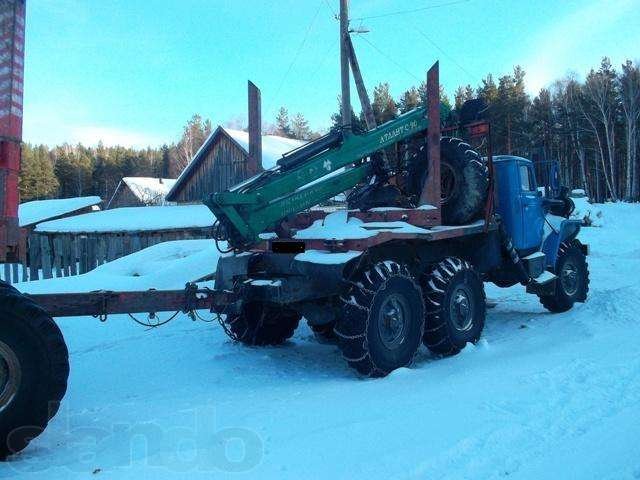 Урал Лесовозный автопоезд с гидроманипулятором. в городе Москва, фото 2, Московская область