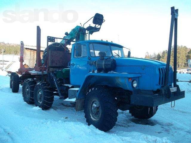 Урал Лесовозный автопоезд с гидроманипулятором. в городе Москва, фото 4, Грузовики