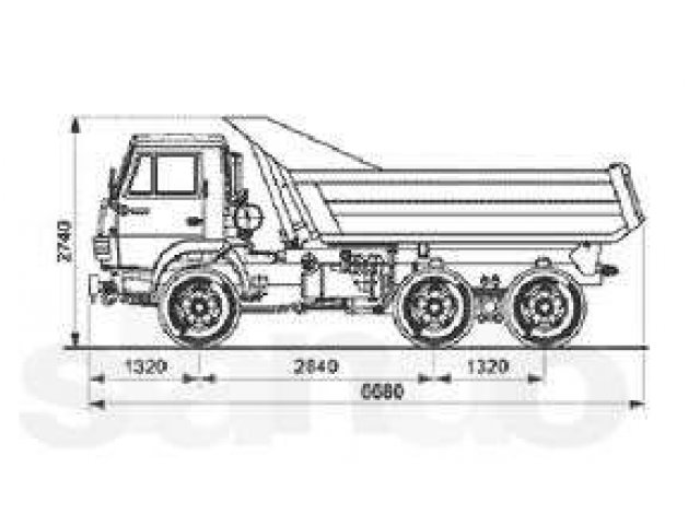 Камаз 5511 чертеж