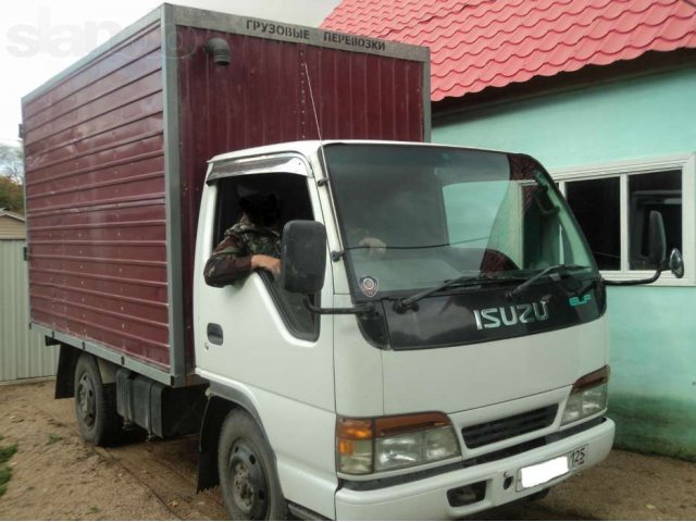 Isuzu elf 4be1 дымит