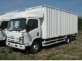 В наличии на площадке грузовые авто, будки ISUZU 700p. Грузоподъёмность  транспортного средства -  Семь тн в городе Ангарск, фото 1, Иркутская область