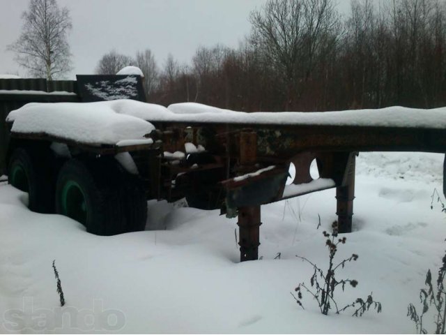 П/прицеп ЧМЗАП  1991г. контейнеровоз 20ф. в городе Всеволожск, фото 4, Прицепы