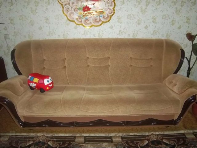 продам мягкую мебель, диван и 2 крела в городе Кемерово, фото 3, Мягкая мебель
