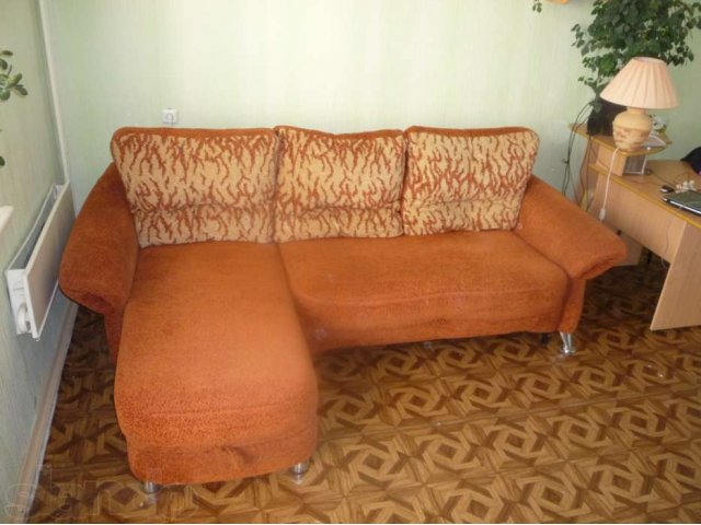 Угловой диван + кресло + банкетка в городе Челябинск, фото 2, Челябинская область