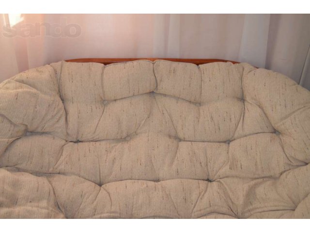 Продам диван Мамасан из ротанга (цвет коньяк) хорошем состоянии в городе Абакан, фото 2, Мягкая мебель