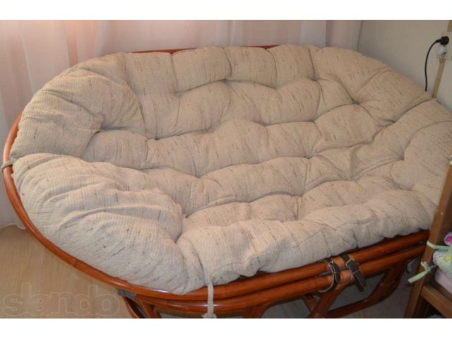 Продам диван Мамасан из ротанга (цвет коньяк) хорошем состоянии в городе Абакан, фото 3, Хакасия