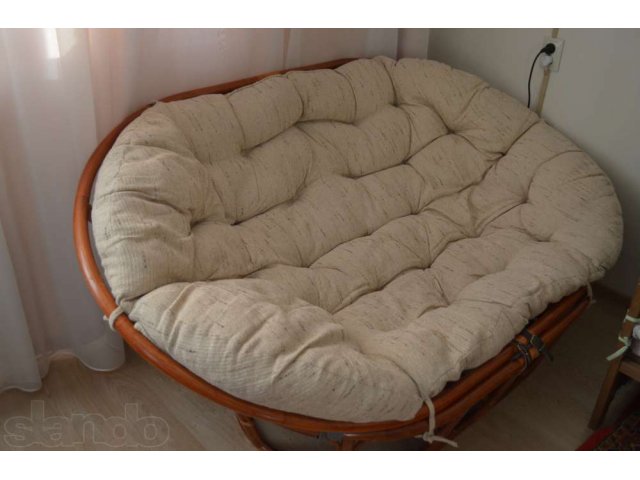 Продам диван Мамасан из ротанга (цвет коньяк) хорошем состоянии в городе Абакан, фото 4, стоимость: 7 000 руб.
