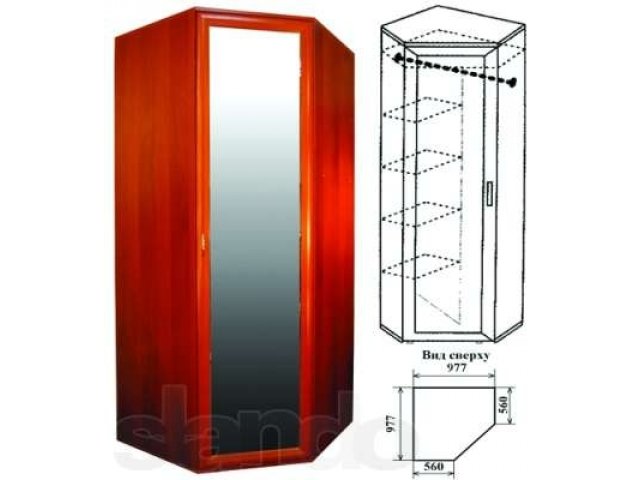 Шкаф зенит 1 схема сборки угловой с зеркалом