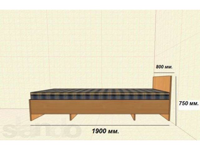 Кровати Односпальные Лером Картинки С Размерами