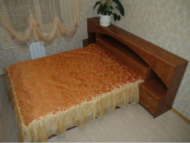 2-х спальная кровать Шатура с тумбочками в комплекте в городе Череповец, фото 1, стоимость: 8 000 руб.