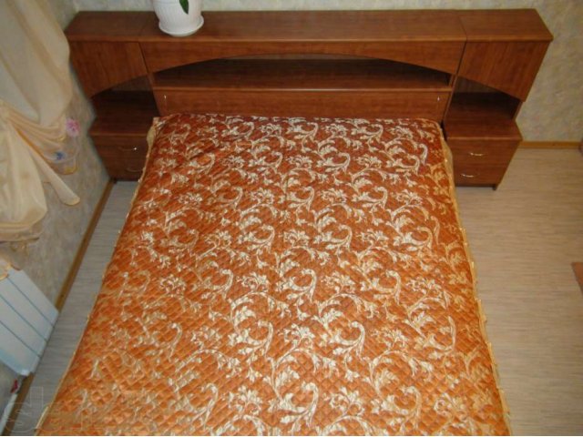 2-х спальная кровать Шатура с тумбочками в комплекте в городе Череповец, фото 2, Кровати