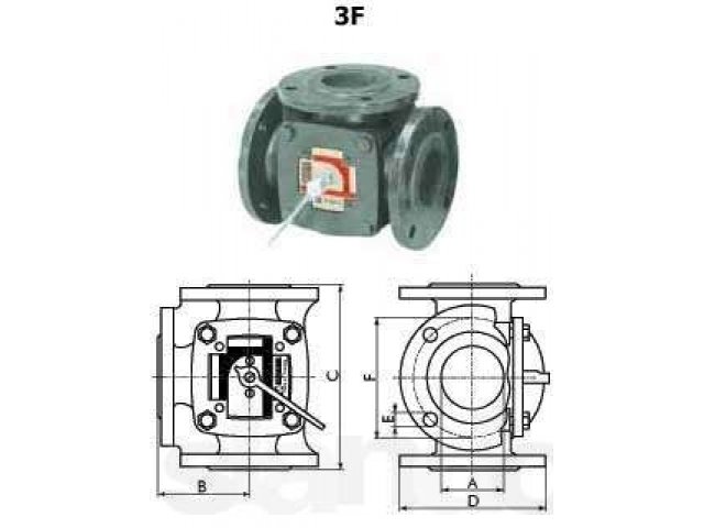 Трехходовой клапан esbe схема