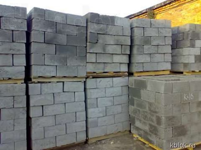 Блок керамзитобетонный (ГОСТ ). Щебеночно-песочно-цементн в городе Губкин, фото 1, стоимость: 1 900 руб.