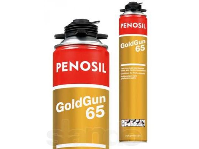 Пена монтажная проф. PENOSIL GOLD GUN 65L зима/лето в городе Рязань, фото 1, стоимость: 185 руб.