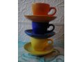 Цветные чашечки для кофе 3 шт. в городе Мурманск, фото 3, Другое