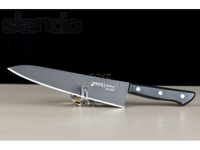 Нож Шеф 215 мм Samura by Mac Black в городе Ростов-на-Дону, фото 1, стоимость: 2 600 руб.