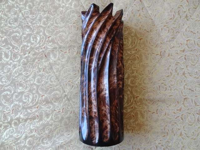 Ваза деревянная декоративная с резным рисунком в городе Самара, фото 1, стоимость: 2 760 руб.