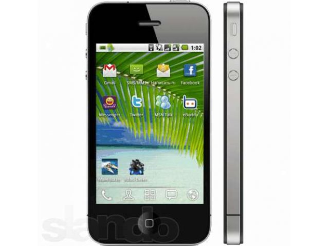 IPhone 4 3.5 Android 2.2 GPS (Navitel) WIFI 2xSIM 8Gb в городе Смоленск, фото 1, Смоленская область