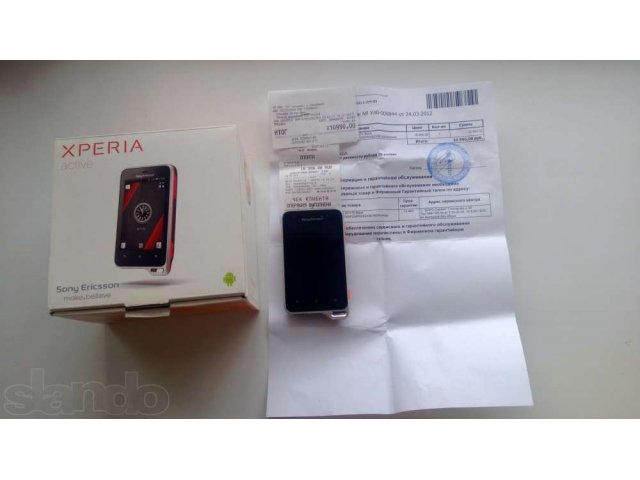 Продам телефон Sony Ericsson Xperia active в городе Ульяновск, фото 1, стоимость: 5 000 руб.