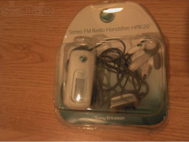 Sonyericsson Stereo FM Radio Handsfree HPR-20 в городе Москва, фото 1, Московская область