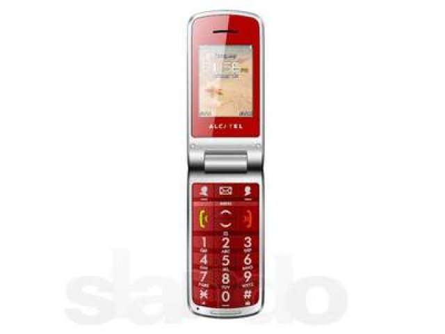 Alcatel One Touch 536 (красный). Новый. На гарантии. Полный комплект. в городе Саранск, фото 1, Мобильные телефоны