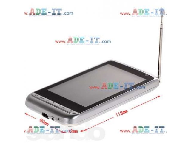 ADE-IT L601 3.6  Android 2.2 WiFI GPS (Navitel) TV 2SIM 4Gb в городе Смоленск, фото 3, стоимость: 5 300 руб.