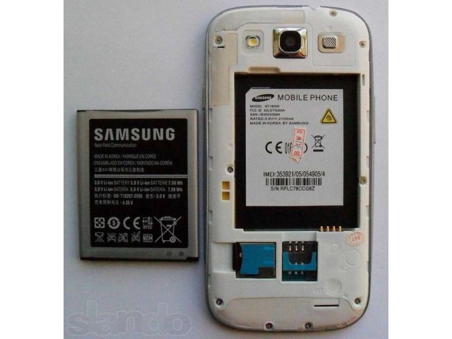 Samsung Galaxy S3 (новый) в городе Хабаровск, фото 2, Хабаровский край