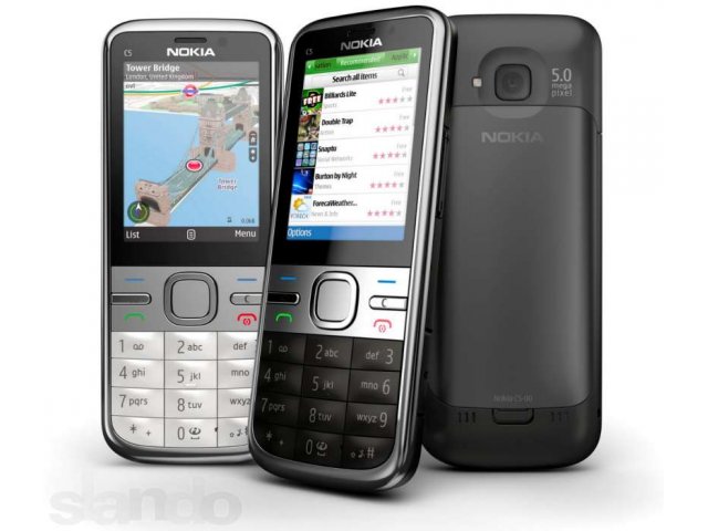 Смартфон Nokia C5-00.2 в городе Чита, фото 2, Забайкальский край