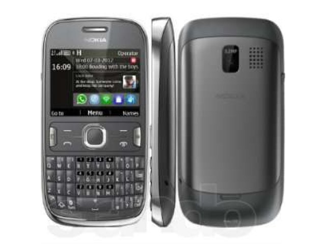 Смартфон Nokia Asha 302 Grey в городе Псков, фото 1, стоимость: 3 500 руб.